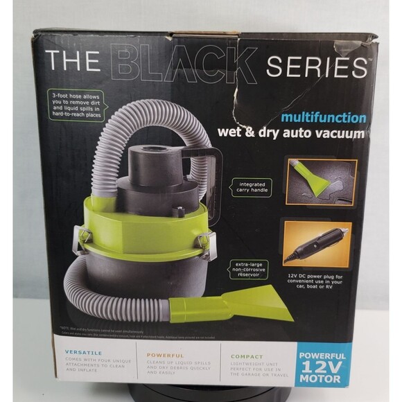 SHARPER IMAGE Portable Multi Function Wet & Dry Auto Car Boat RV Vacuum 12V DC - Picture 12 of 16